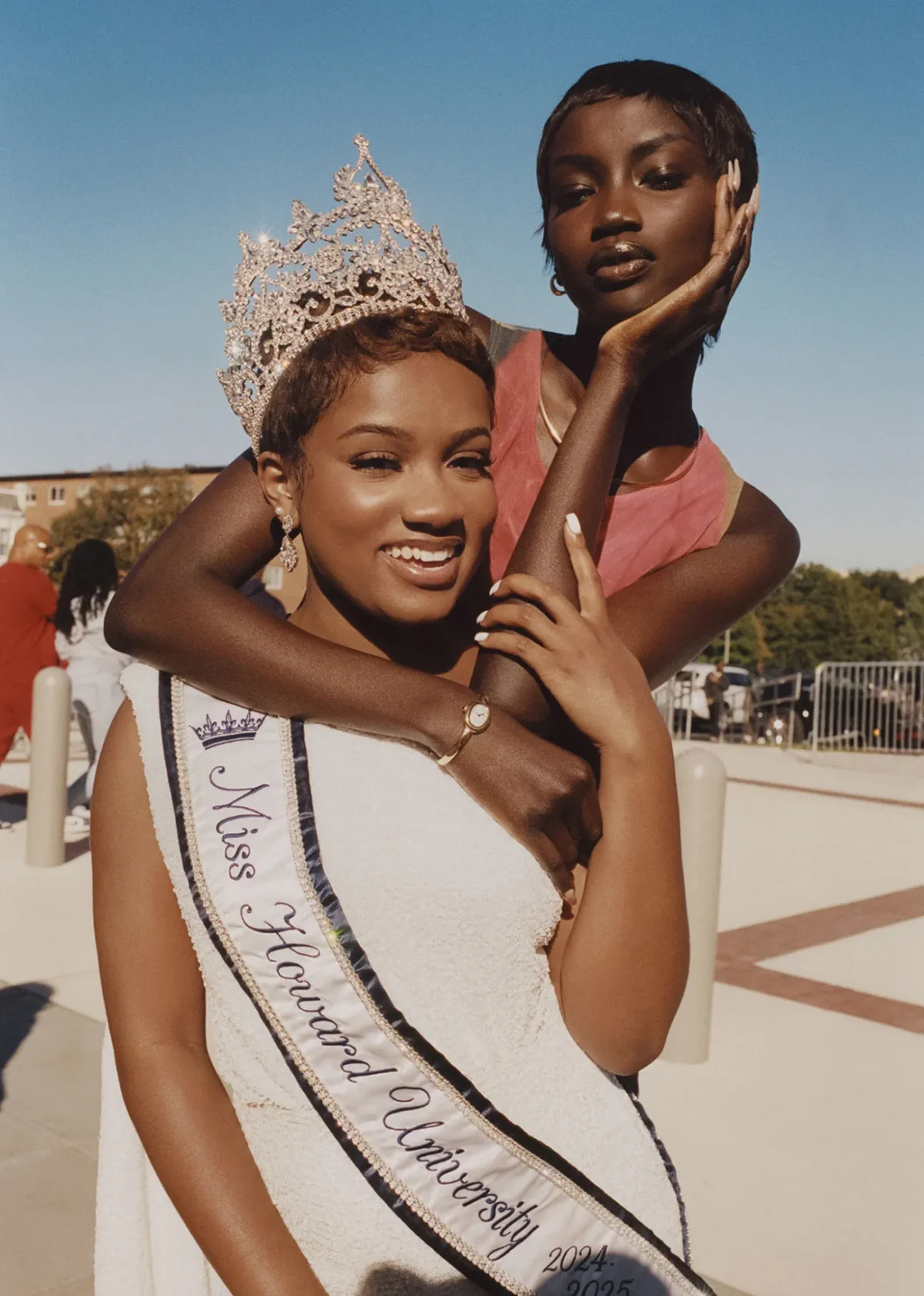 Anok Yai by Quentin de Briey for Harper’s Bazaar US March 2025