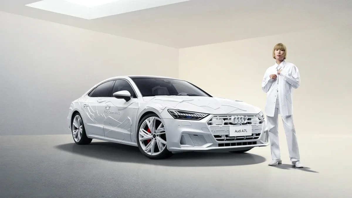 The Audi A7L gets a high-fashion makeover by Feng Chen Wang