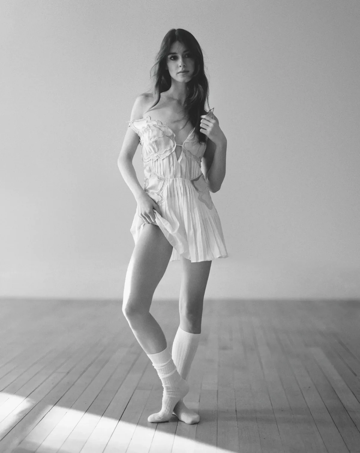 Daisy Edgar-Jones covers Elle US April 2025 by Daniel Martensen