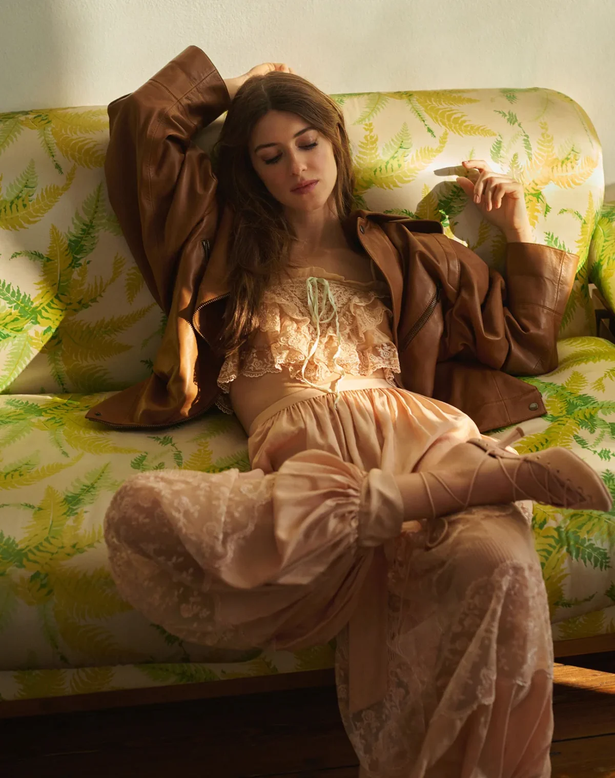 Daisy Edgar-Jones covers Elle US April 2025 by Daniel Martensen