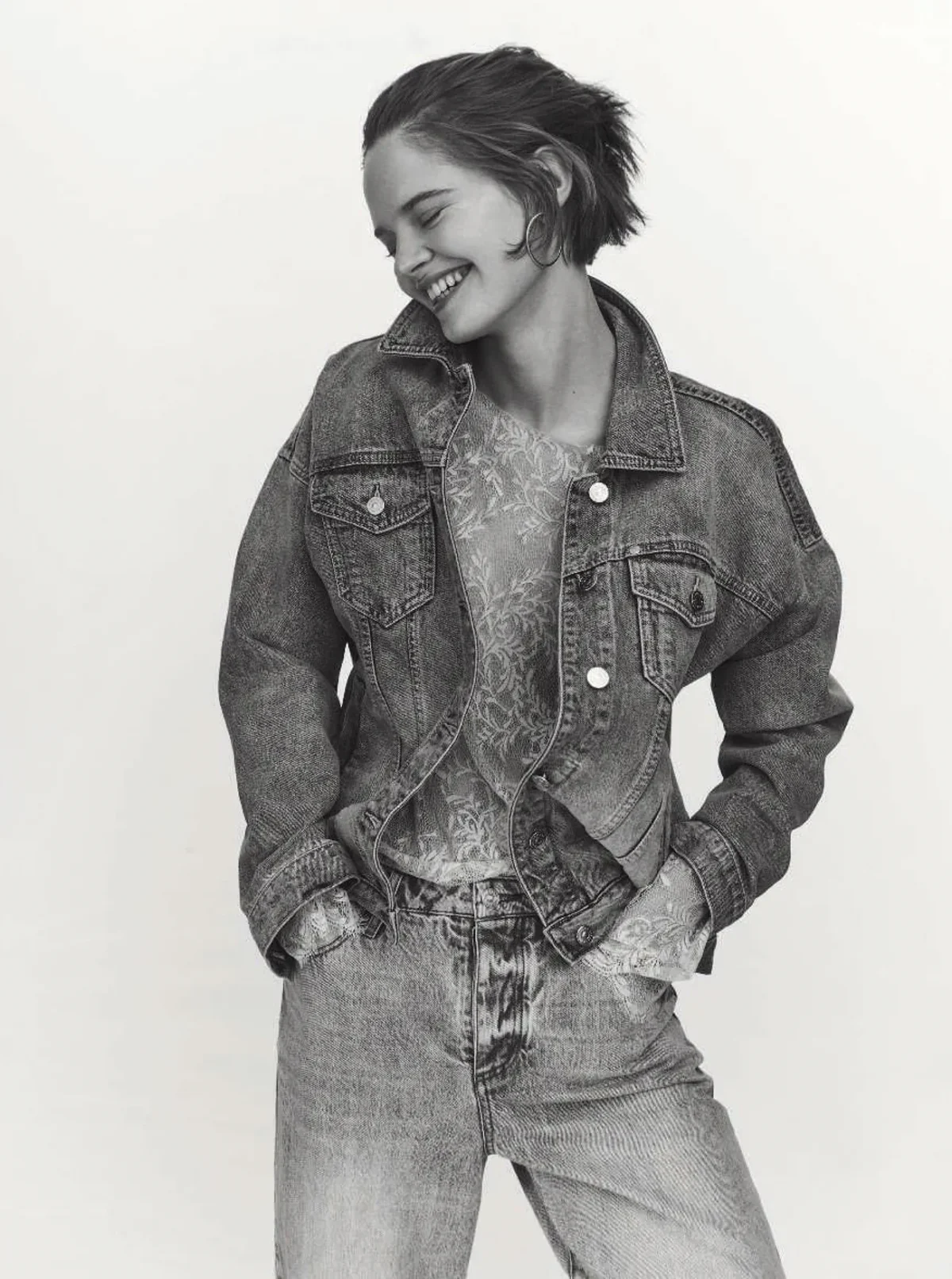 "Denim Issue" by Adriano Russo for Elle Italia April 17th, 2025