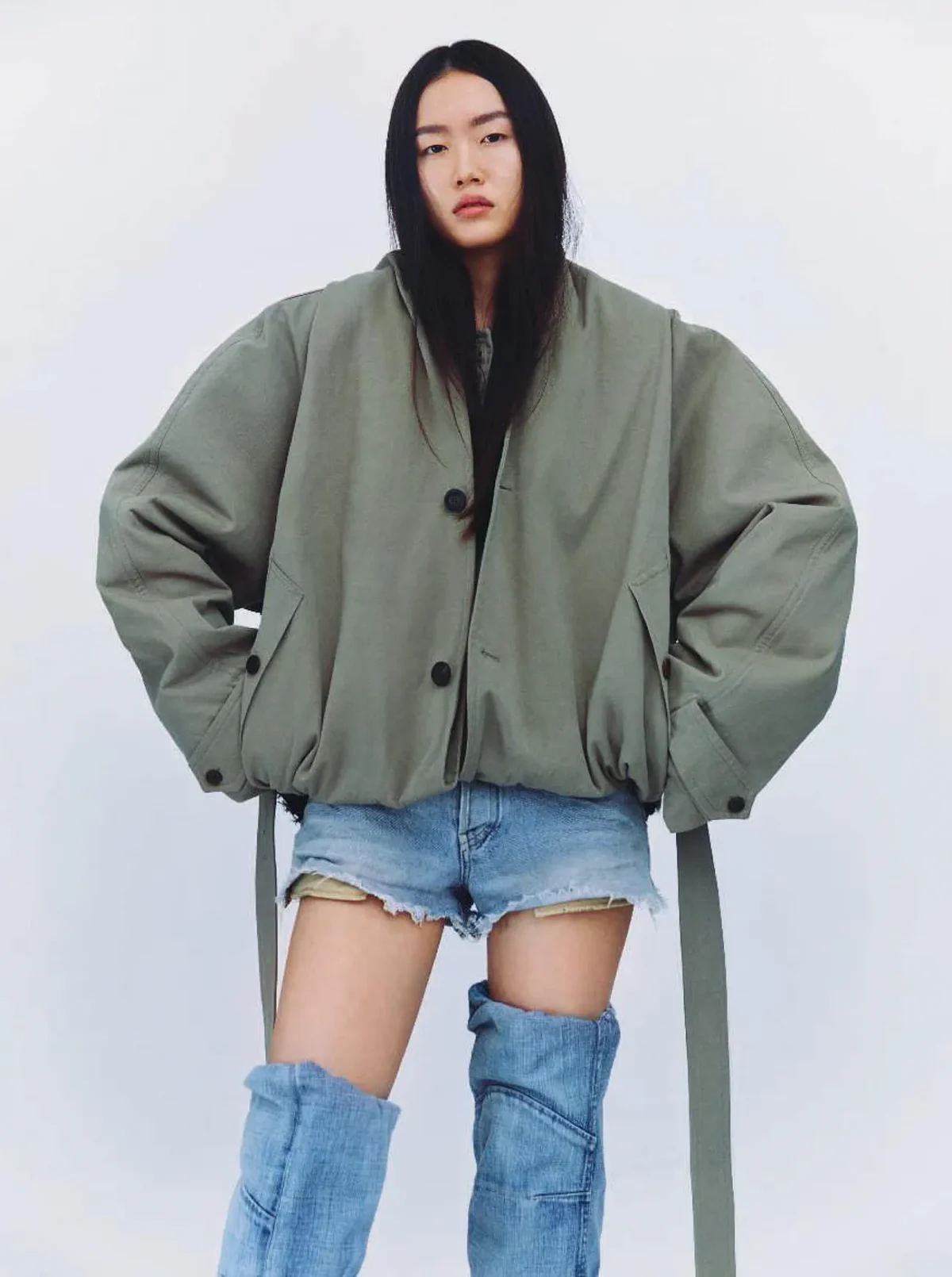 "Denim Issue" by Adriano Russo for Elle Italia April 17th, 2025