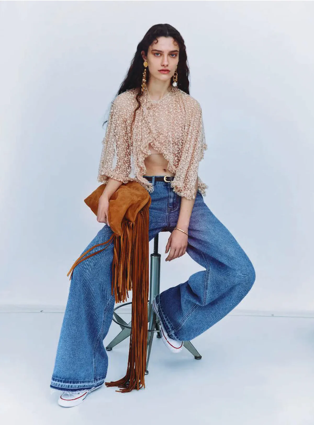 "Denim Issue" by Adriano Russo for Elle Italia April 17th, 2025