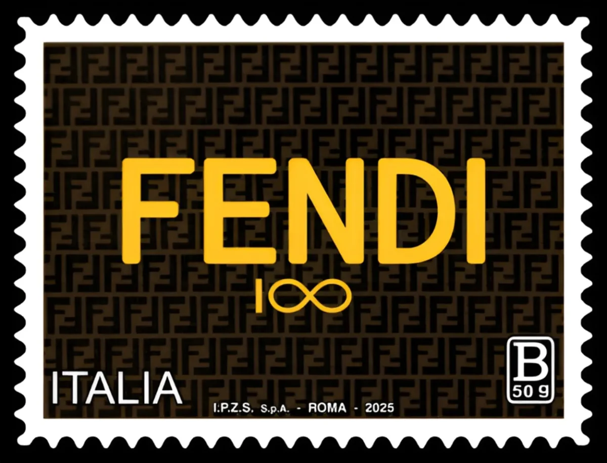 Special Fendi stamp unveiled to mark historic 100th anniversary Special Fendi stamp unveiled to mark historic 100th anniversary