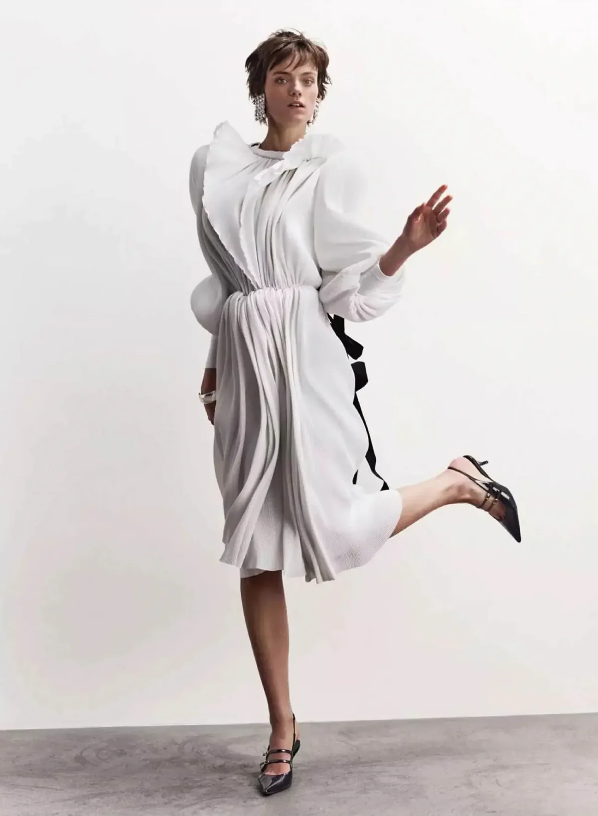 Ieva Lagūna and Maaike Klaasen by Billy Kidd for Elle France April 3rd, 2025