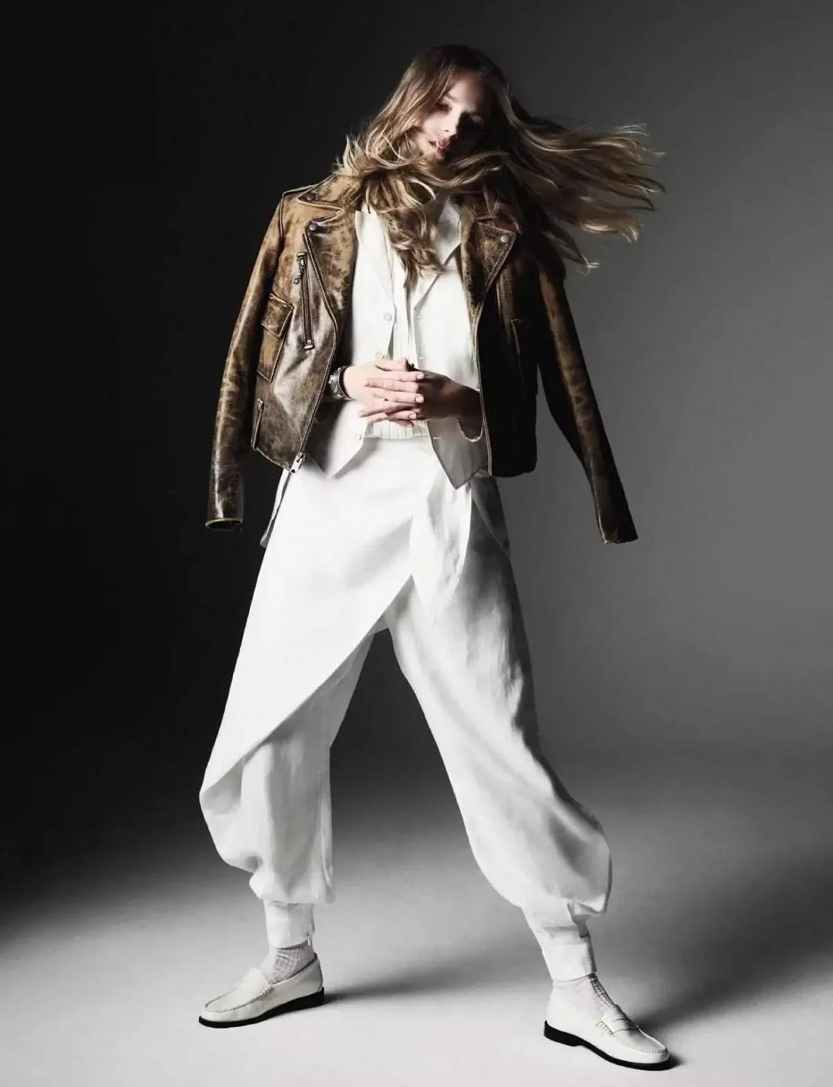 Ieva Lagūna and Maaike Klaasen by Billy Kidd for Elle France April 3rd, 2025