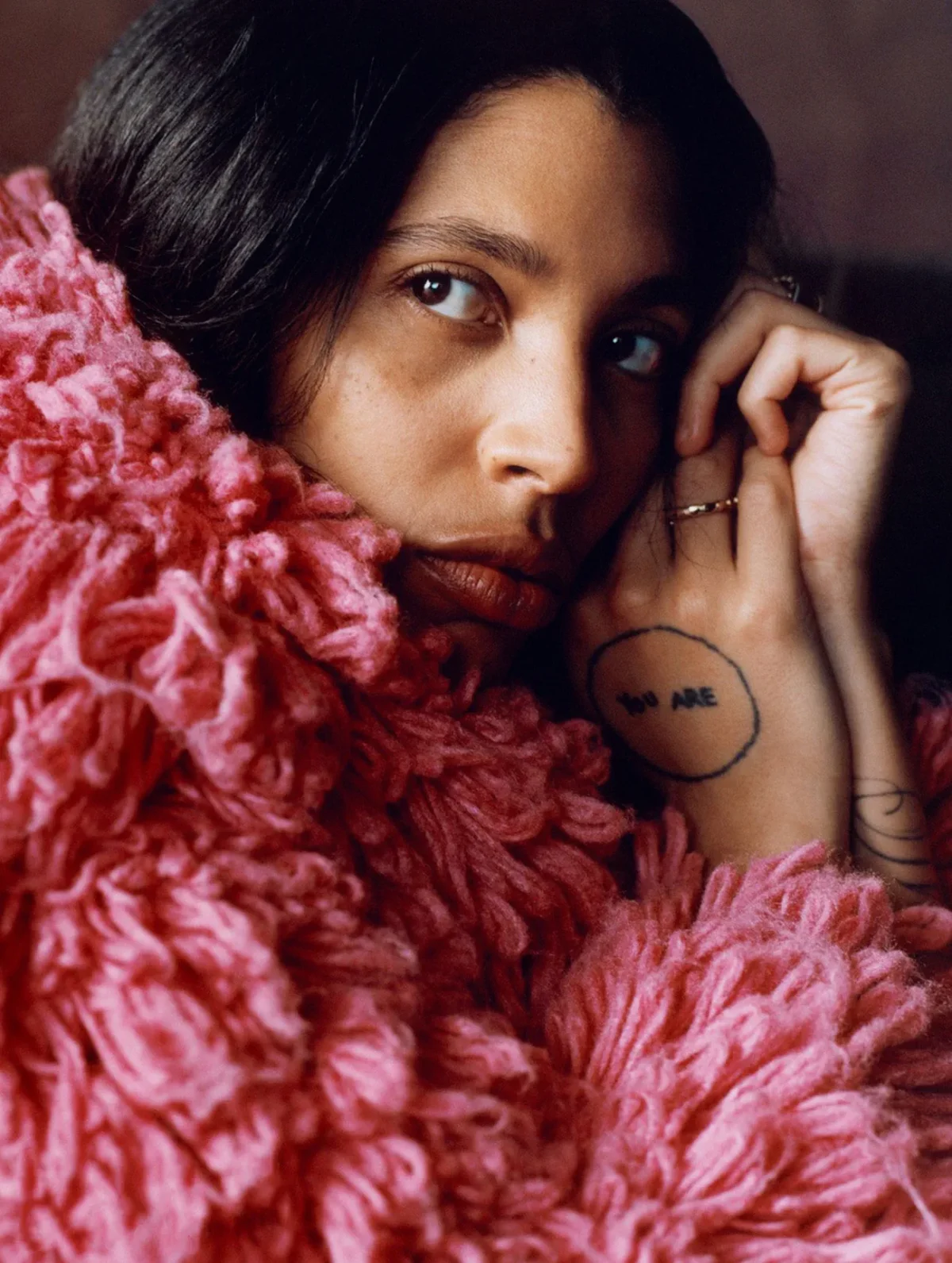 Kai-Isaiah Jamal covers Elle UK April 2025 by Ronan McKenzie