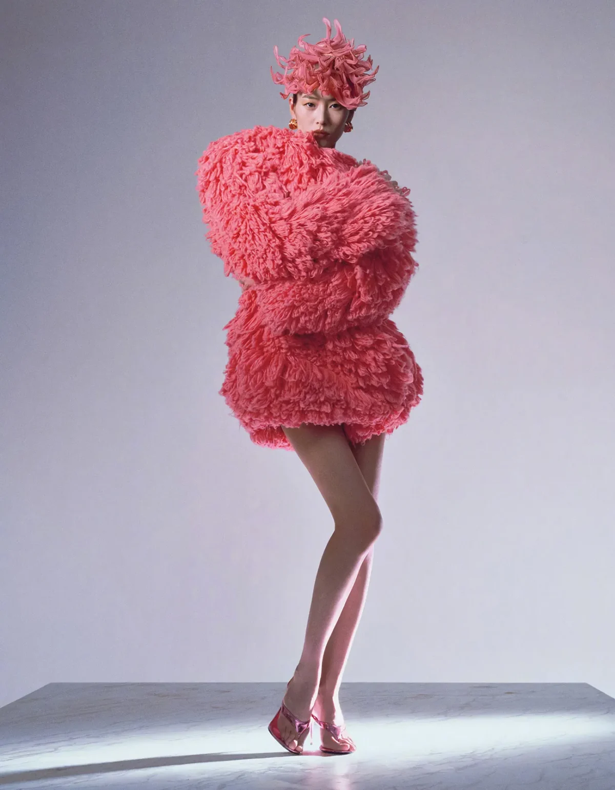 Liu Wen covers Elle China March 2025 by Trunk Xu