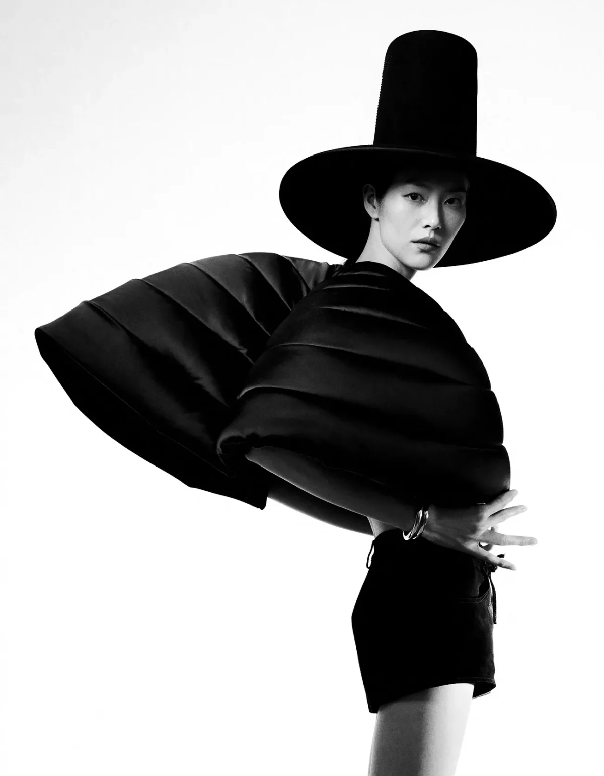 Liu Wen covers Elle China March 2025 by Trunk Xu