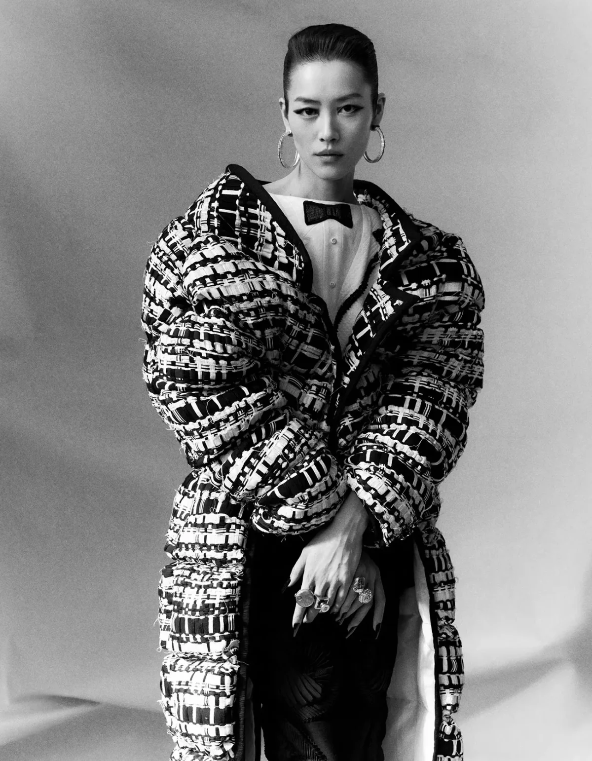 Liu Wen covers Elle China March 2025 by Trunk Xu