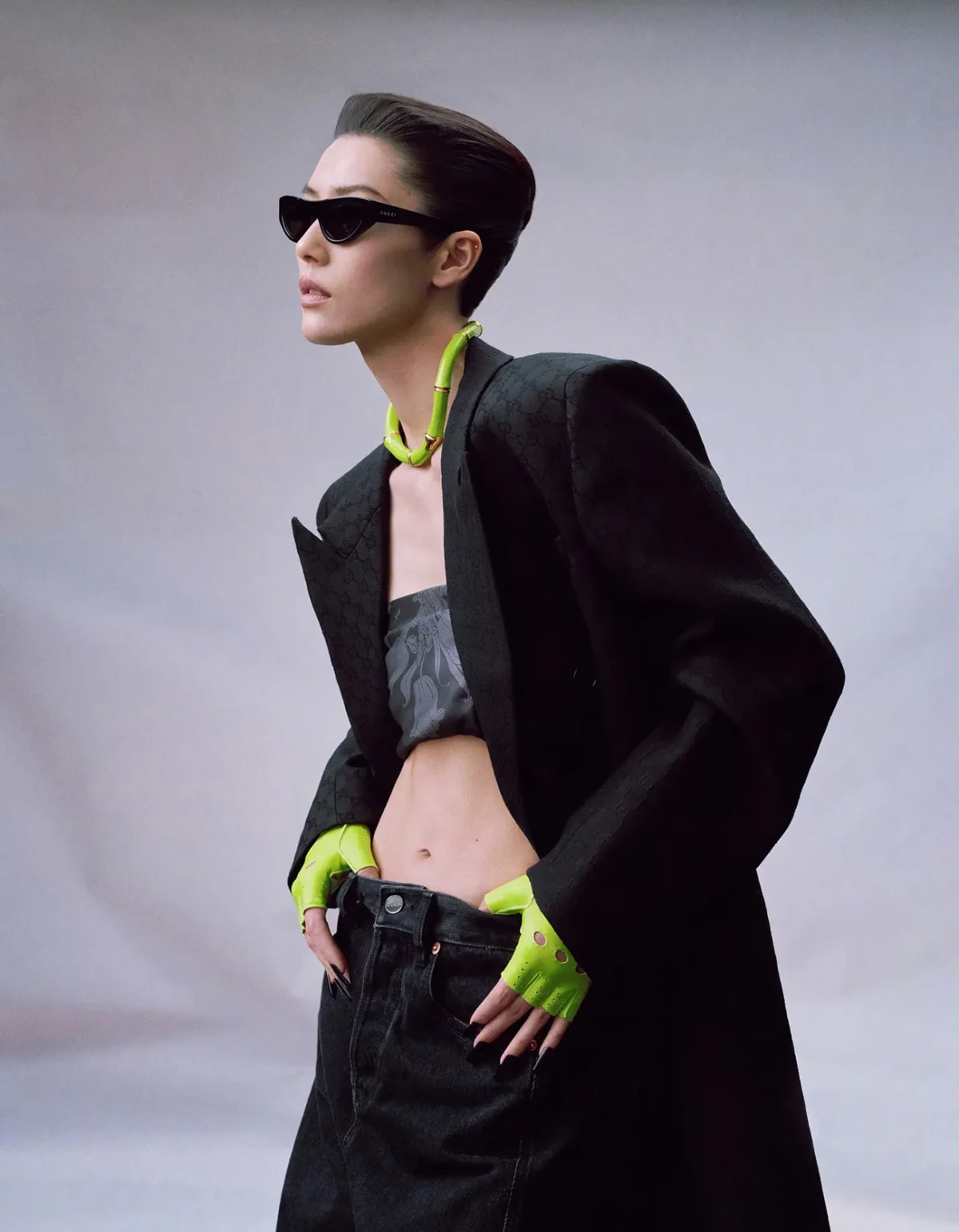 Liu Wen covers Elle China March 2025 by Trunk Xu