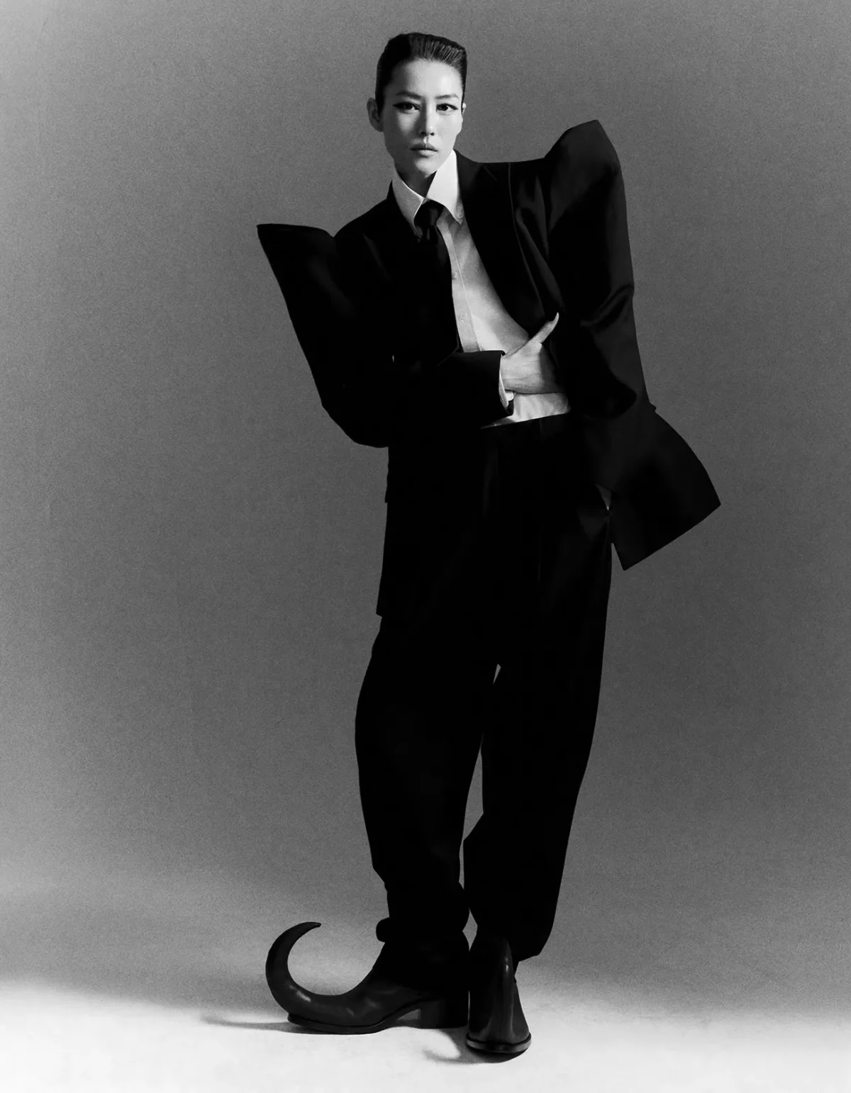 Liu Wen covers Elle China March 2025 by Trunk Xu