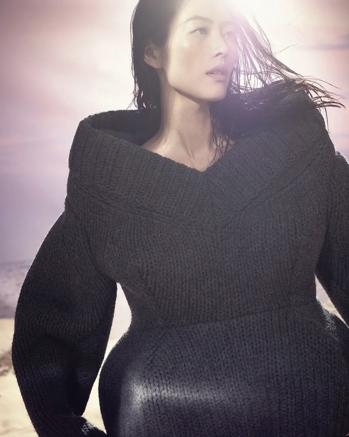 Liu Wen covers Vogue China April 2025 by Sean and Seng