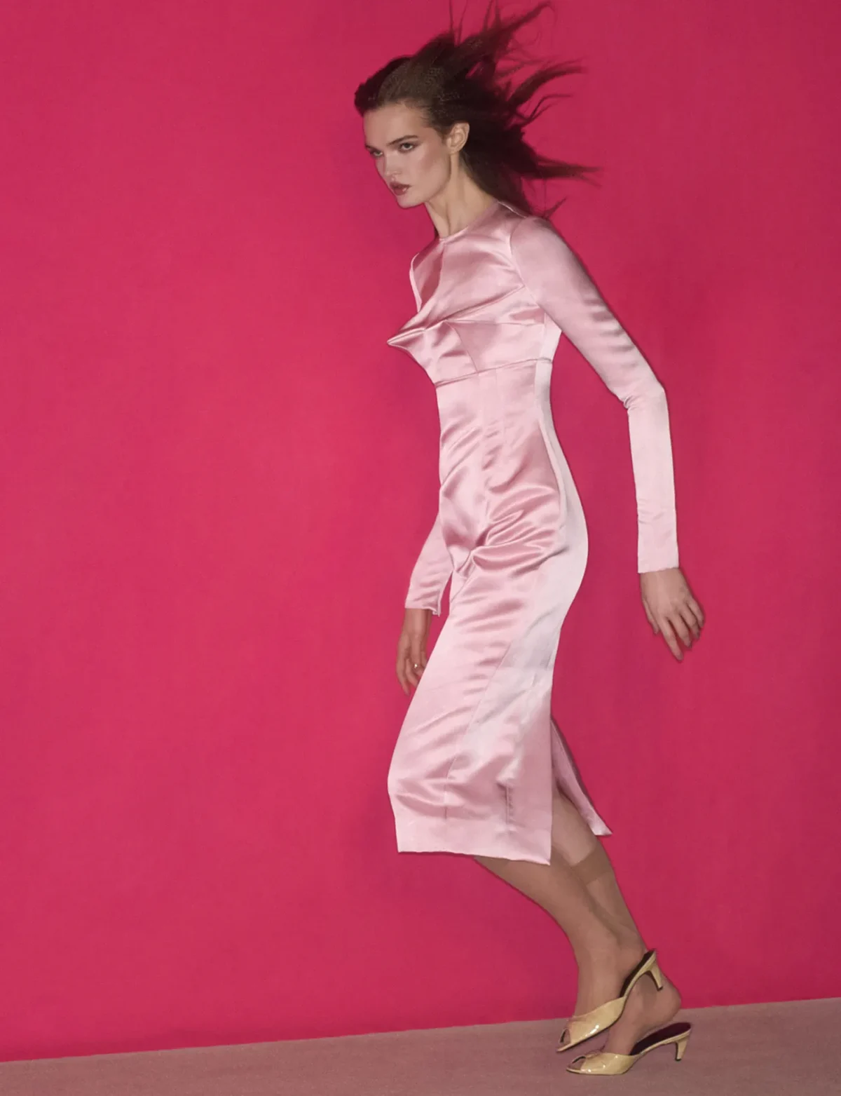 Lulu Tenney covers Harper’s Bazaar France March 2025 by Johnny Dufort