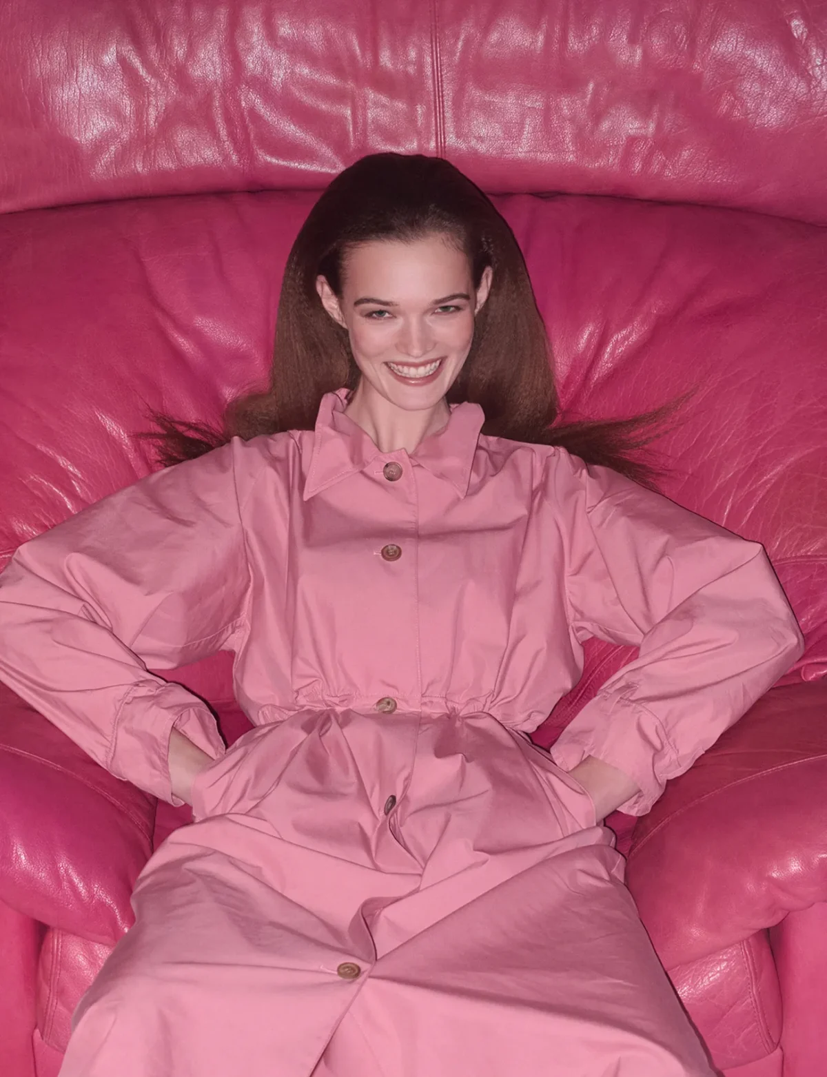 Lulu Tenney covers Harper’s Bazaar France March 2025 by Johnny Dufort