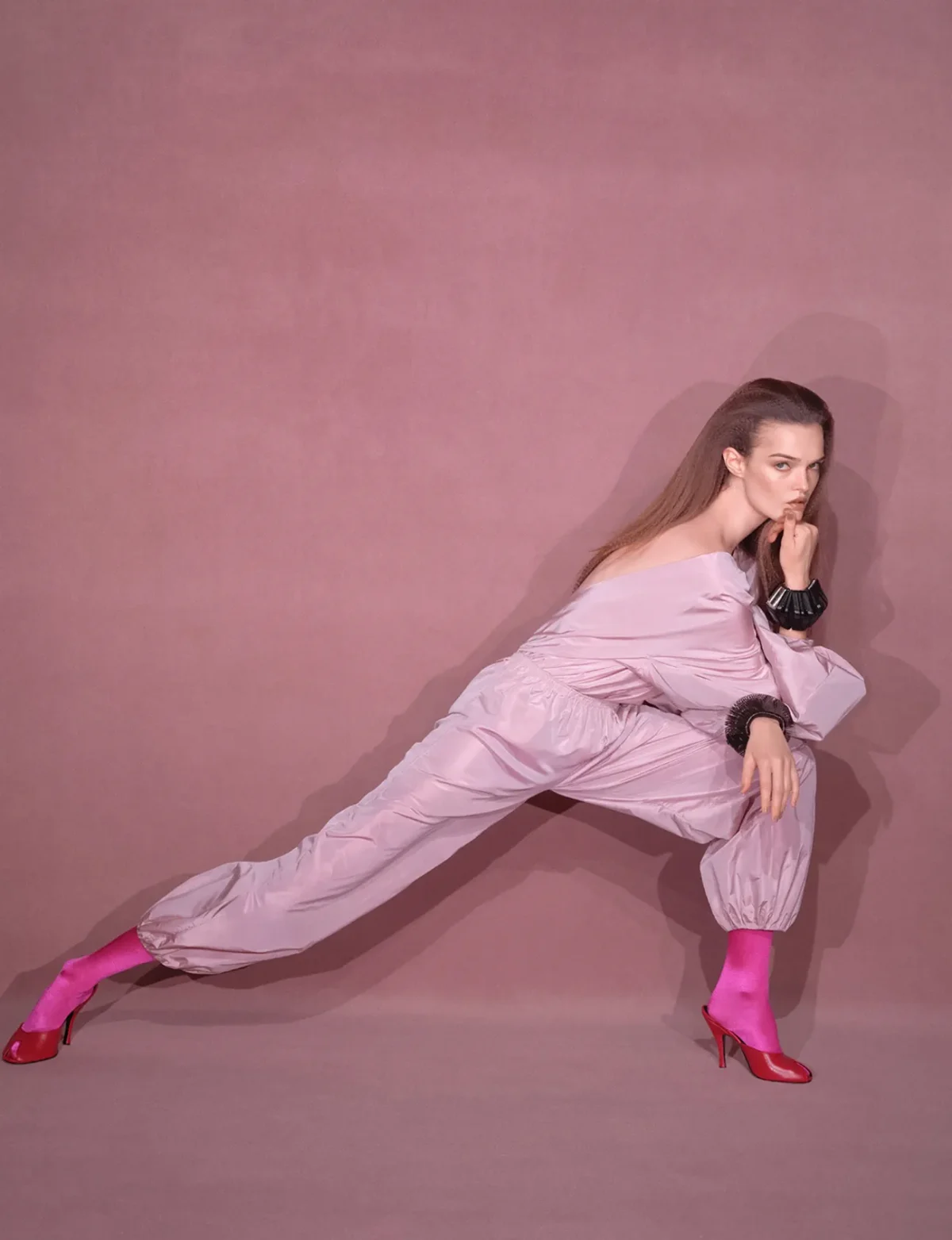 Lulu Tenney covers Harper’s Bazaar France March 2025 by Johnny Dufort