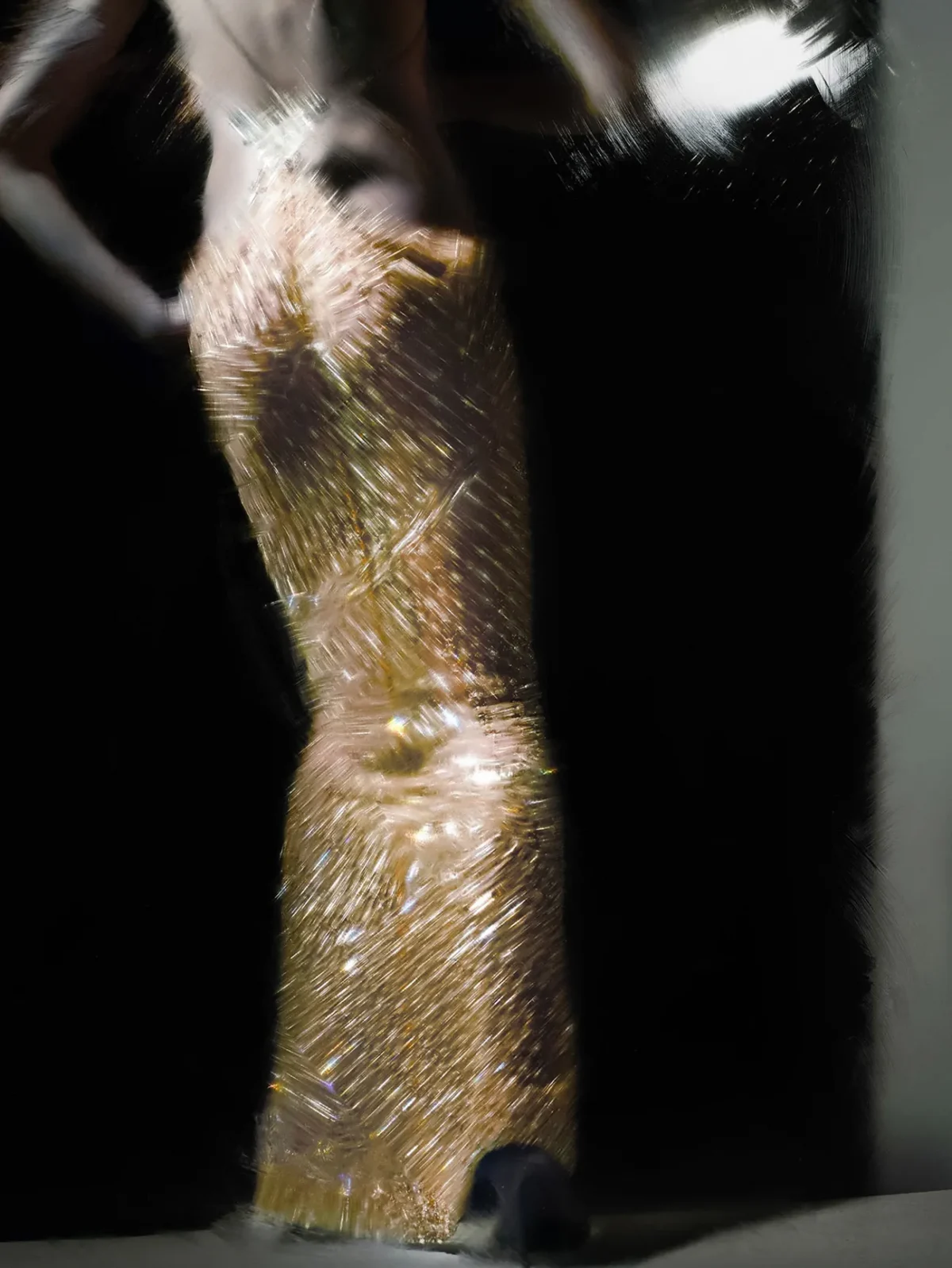 Lulu Tenney covers Harper’s Bazaar Italia April 2025 by Nick Knight