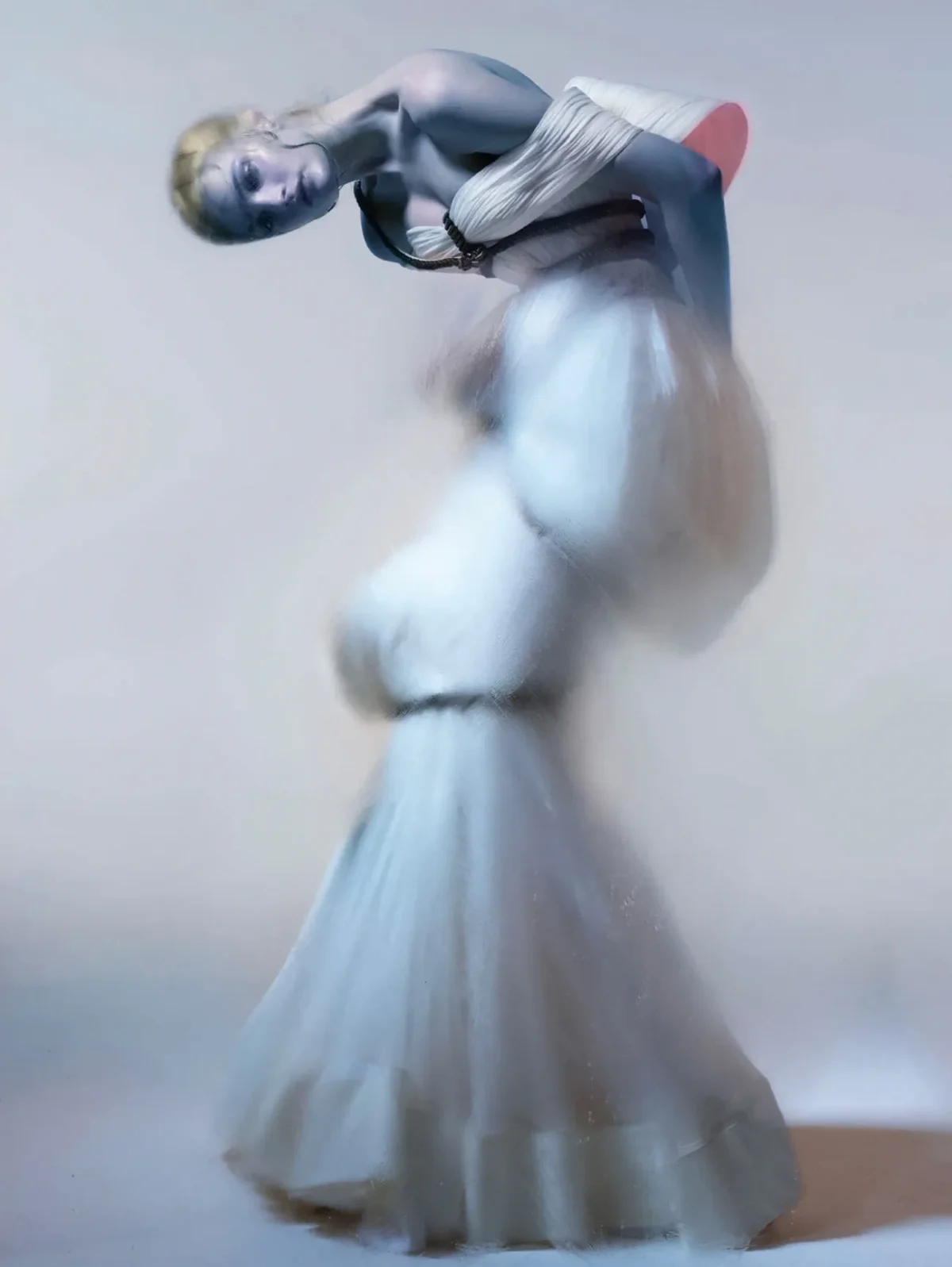 Lulu Tenney covers Harper’s Bazaar Italia April 2025 by Nick Knight