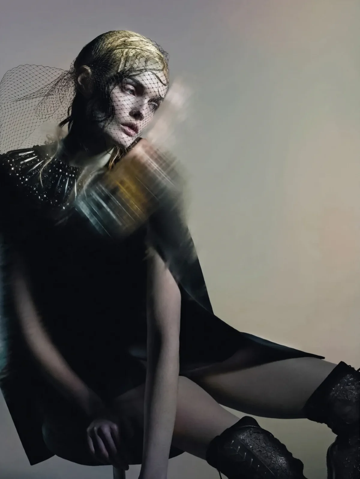 Lulu Tenney covers Harper’s Bazaar Italia April 2025 by Nick Knight