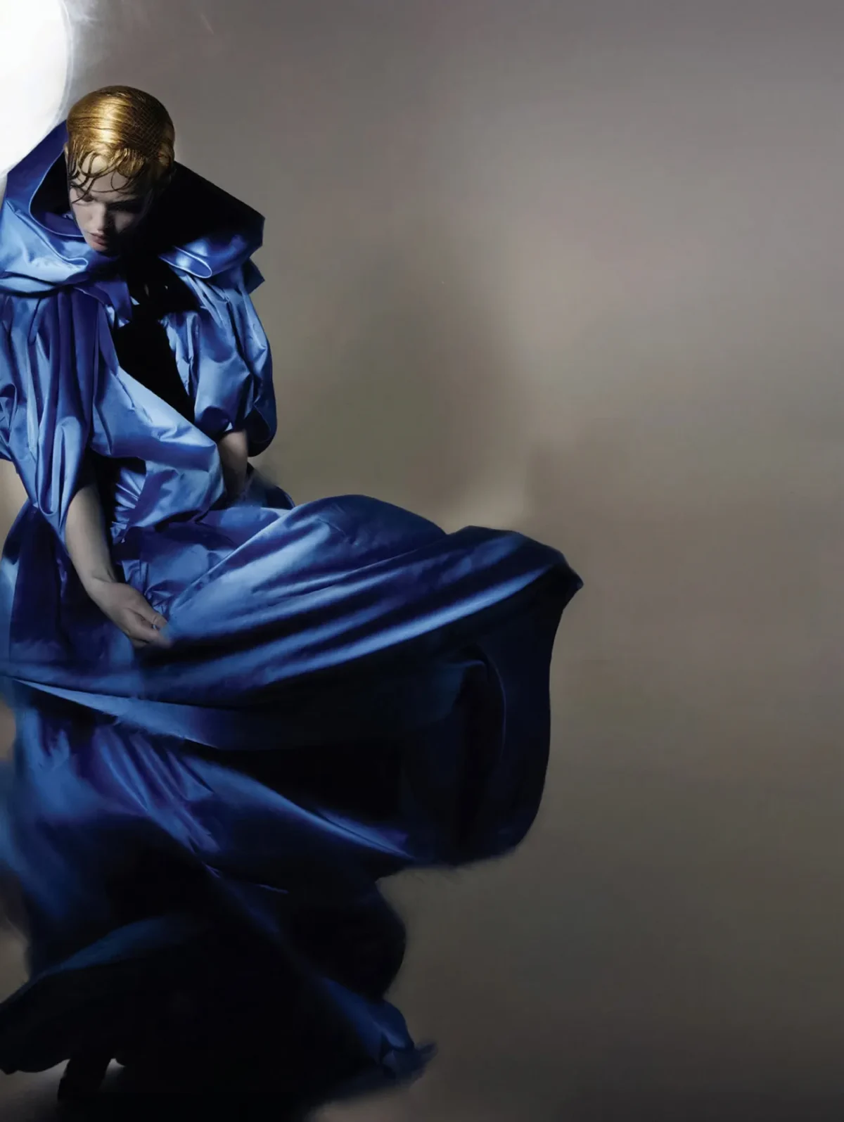 Lulu Tenney covers Harper’s Bazaar Italia April 2025 by Nick Knight