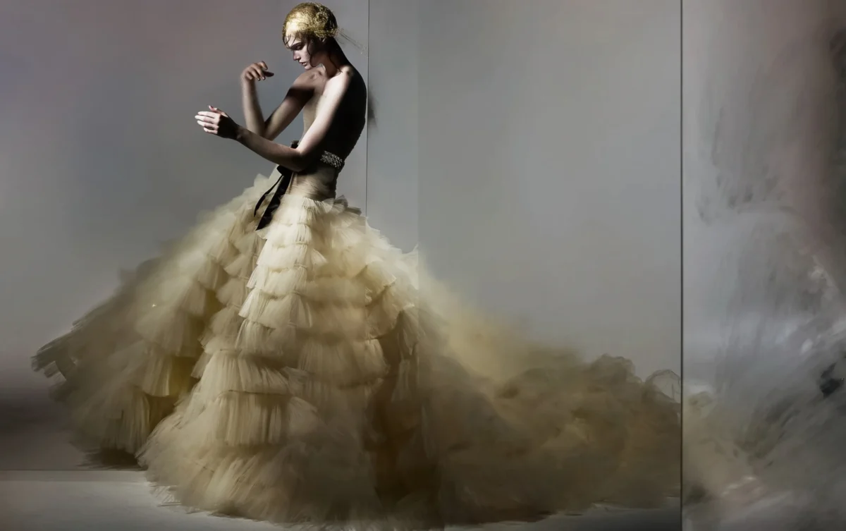 Lulu Tenney covers Harper’s Bazaar Italia April 2025 by Nick Knight