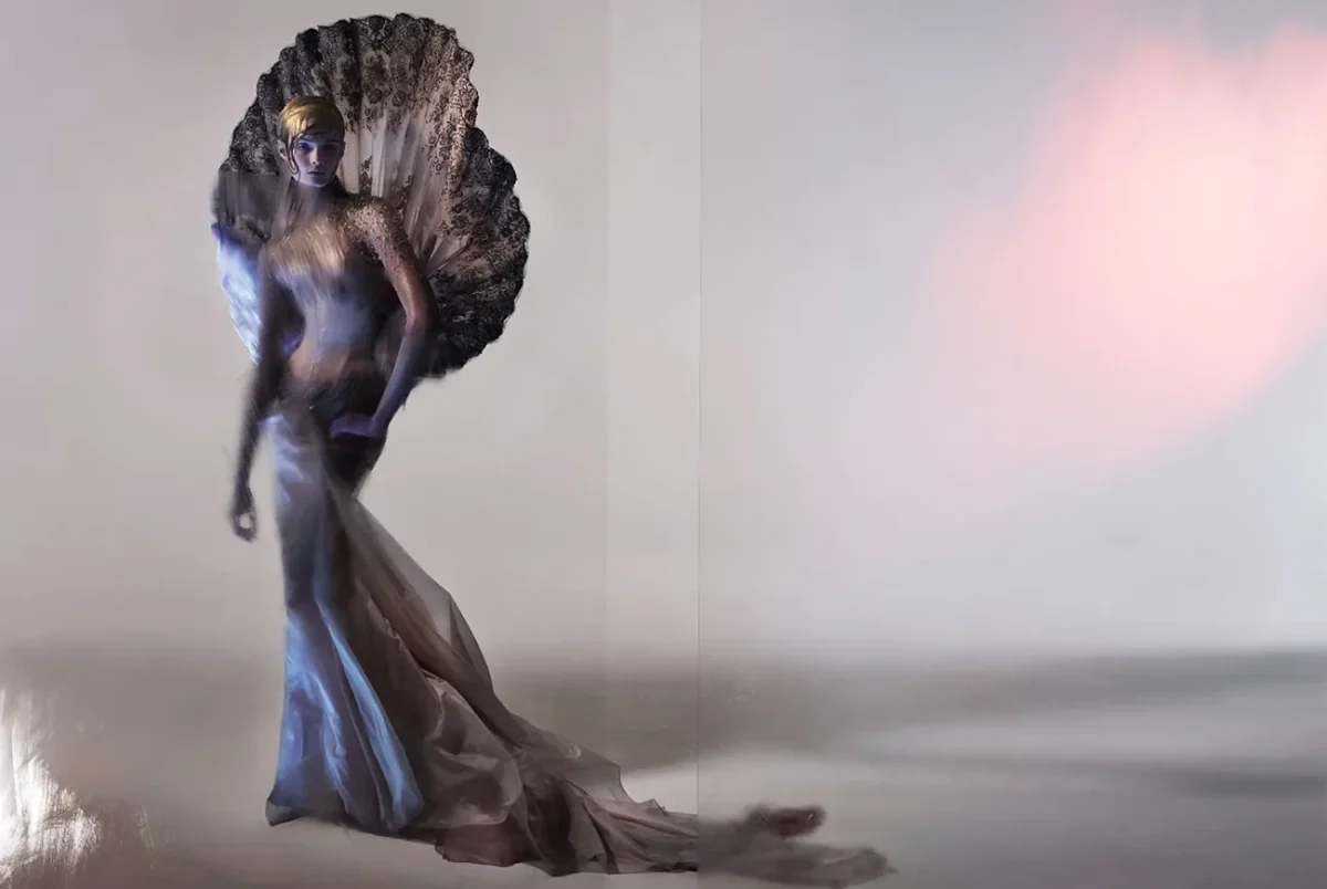 Lulu Tenney covers Harper’s Bazaar Italia April 2025 by Nick Knight