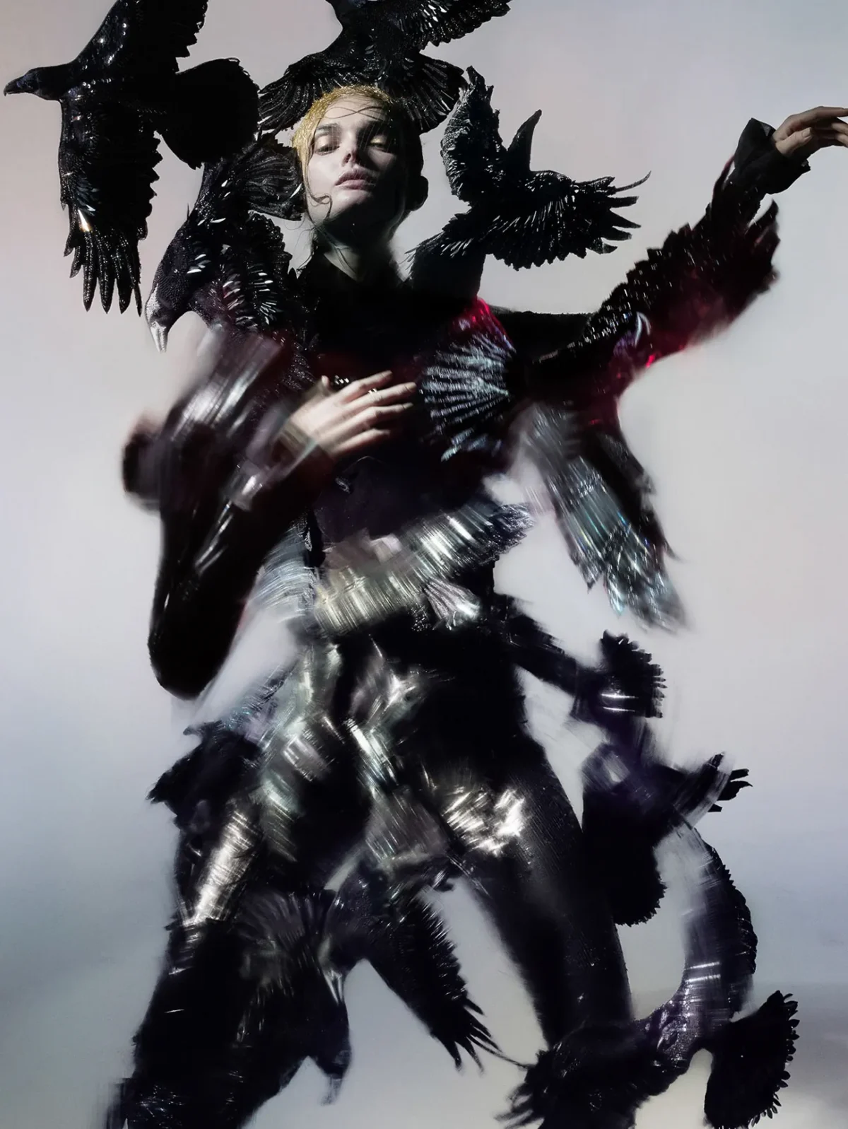 Lulu Tenney covers Harper’s Bazaar Italia April 2025 by Nick Knight