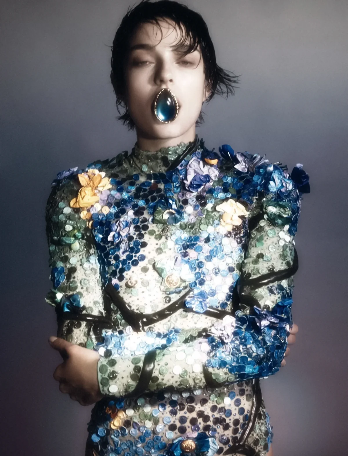 Marilou Hanriot by Bruno + Nico Van Mossevelde for Numéro March 2025