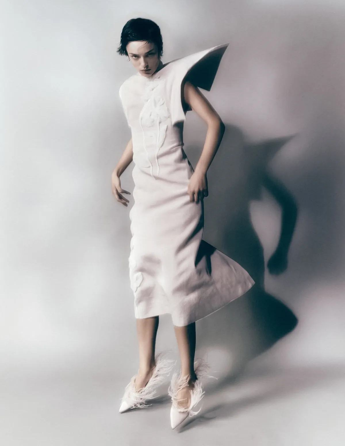 Marilou Hanriot by Bruno + Nico Van Mossevelde for Numéro March 2025