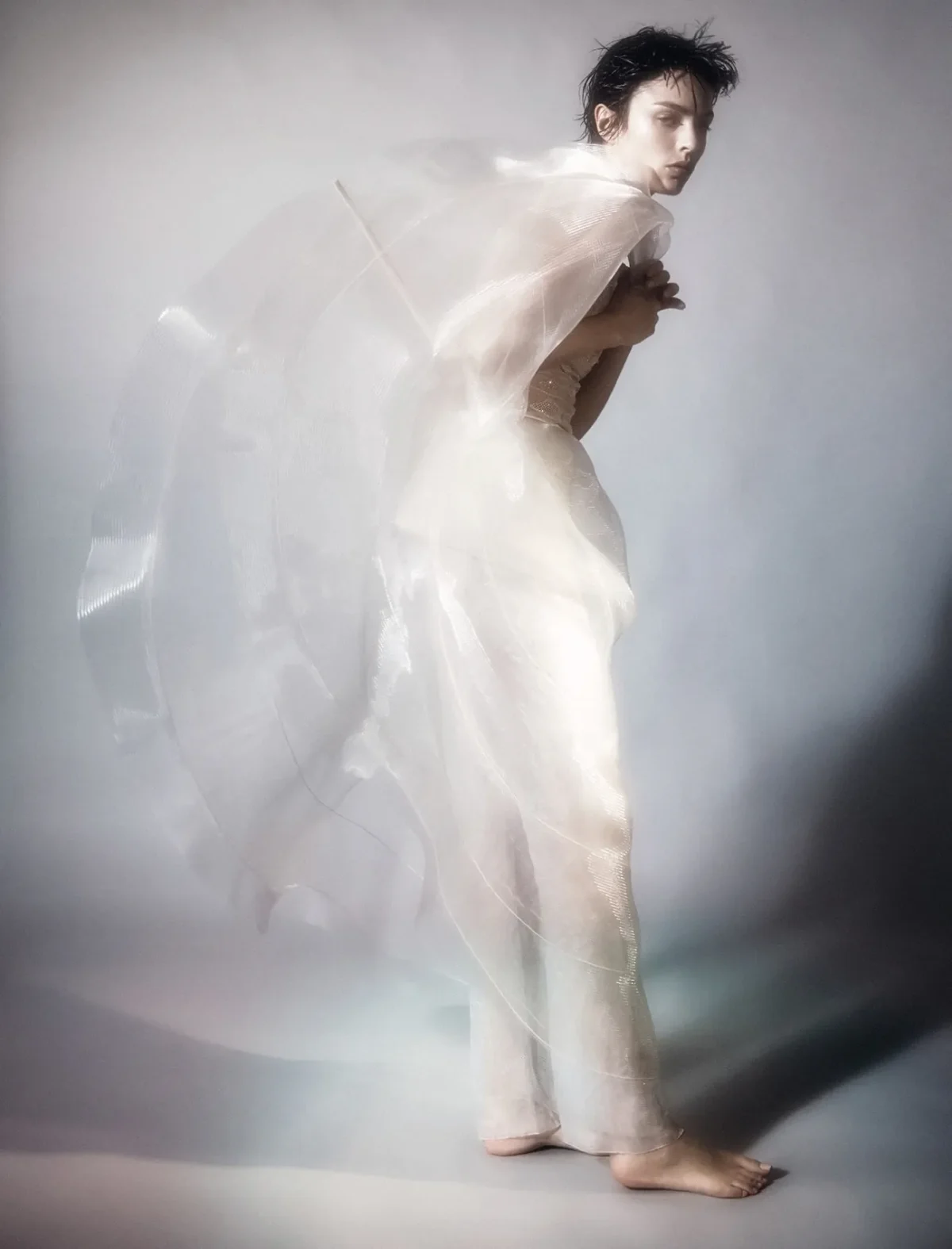 Marilou Hanriot by Bruno + Nico Van Mossevelde for Numéro March 2025