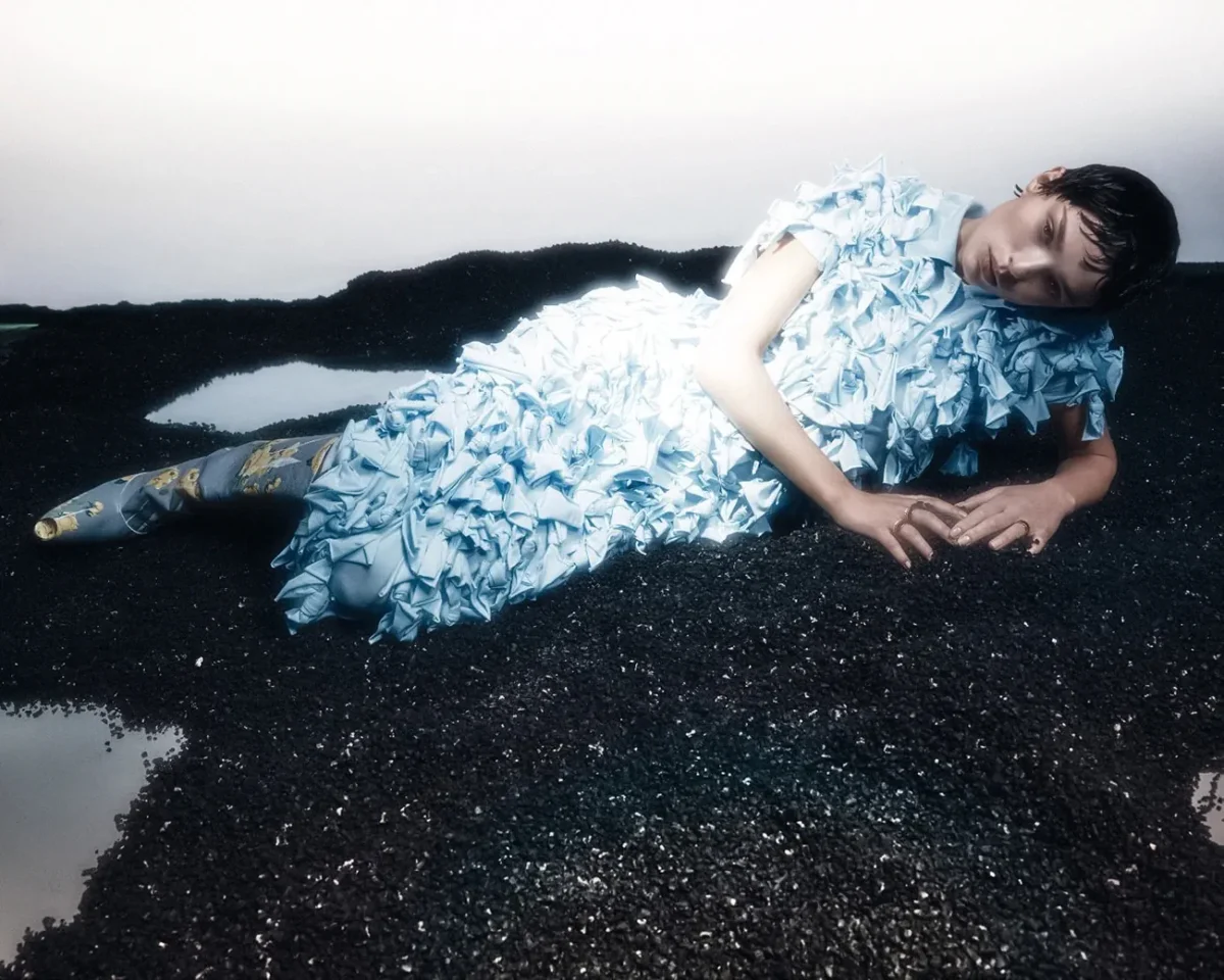 Marilou Hanriot by Bruno + Nico Van Mossevelde for Numéro March 2025