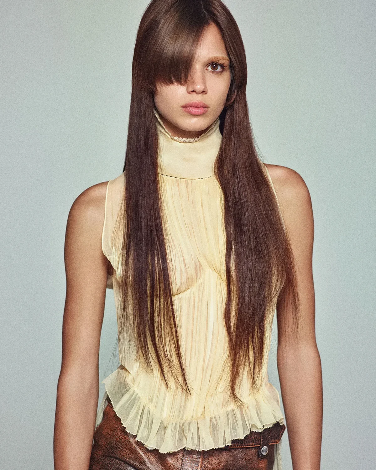 Mathilda Gvarliani by Mark Kean for Harper’s Bazaar US March 2025