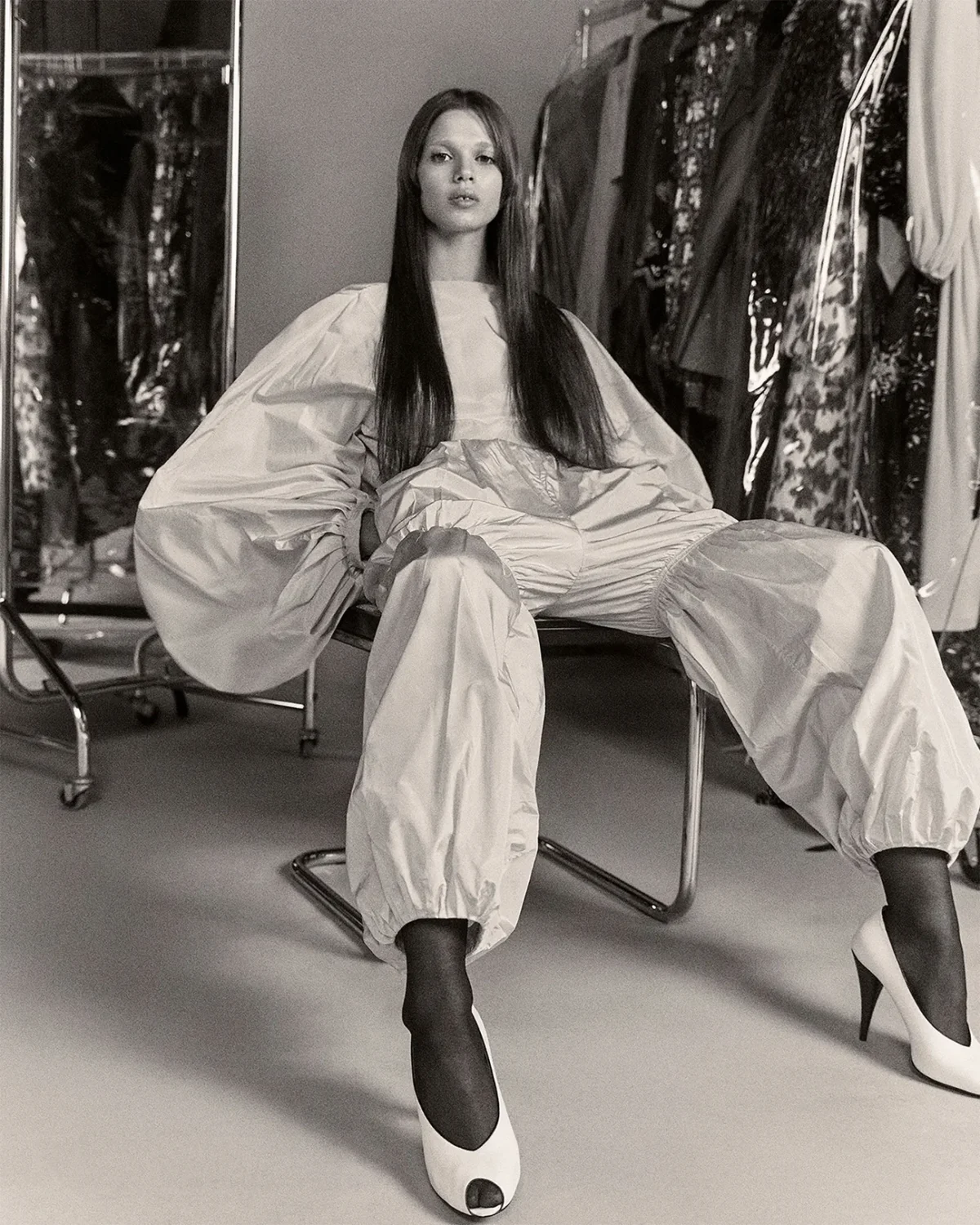 Mathilda Gvarliani by Mark Kean for Harper’s Bazaar US March 2025