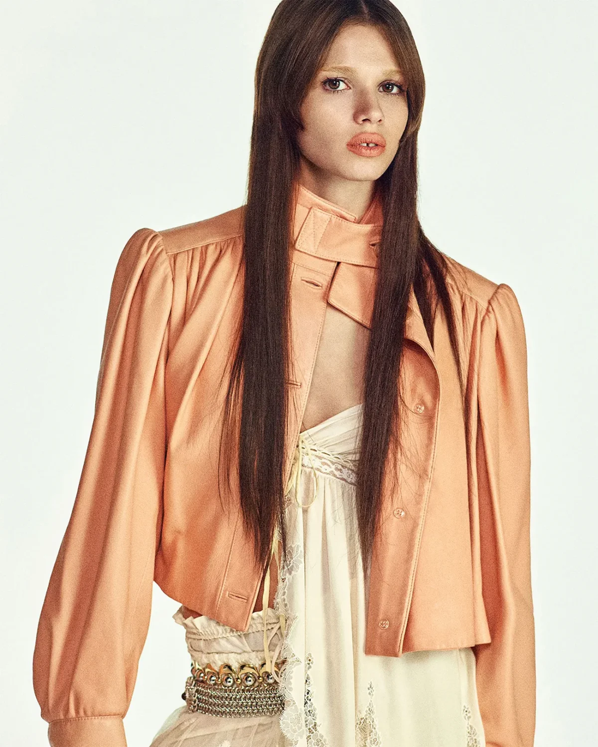 Mathilda Gvarliani by Mark Kean for Harper’s Bazaar US March 2025