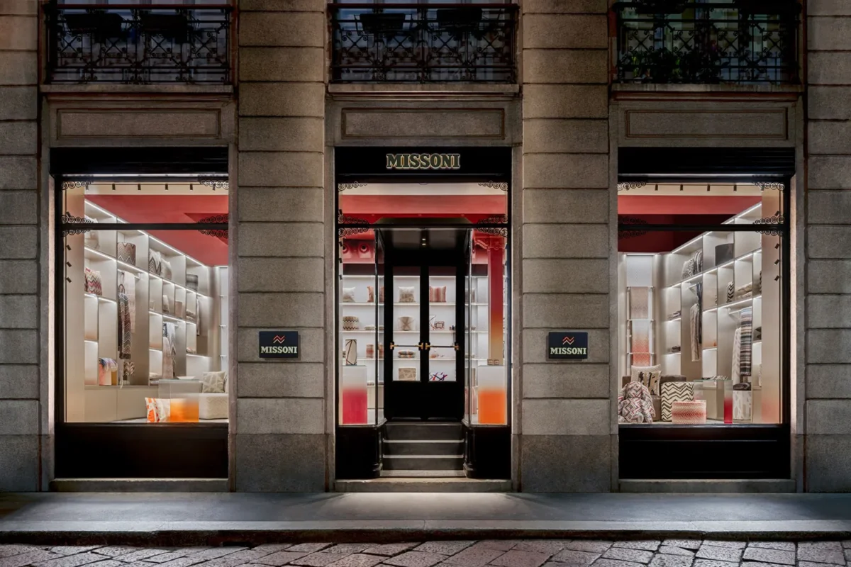 Missoni opens first home store in Milan