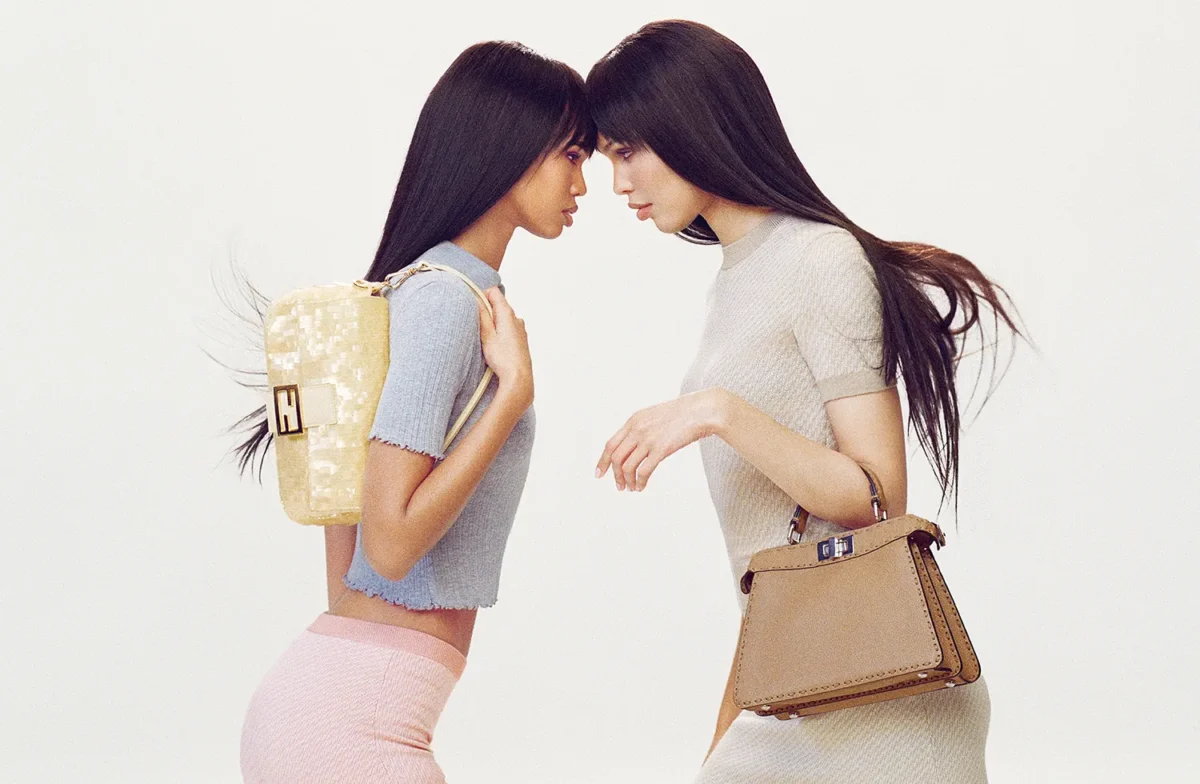 Nara Smith and Katseye star in "Fendi For Yourself" digital campaign celebrating the Baguette and Peekaboo bags