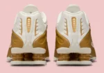 Nike Shox R4 “Soft Metallic Gold” Is the Y2K Sneaker You Need This Summer!