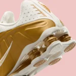 Nike Shox R4 “Soft Metallic Gold” Is the Y2K Sneaker You Need This Summer!