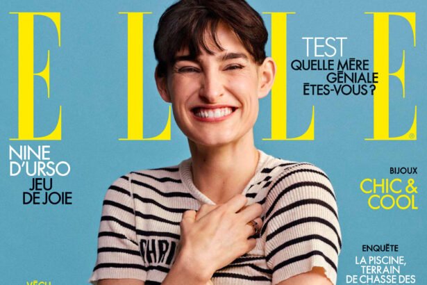 Nine d’Urso in Dior on Elle France April 17th, 2025 by Buzz White