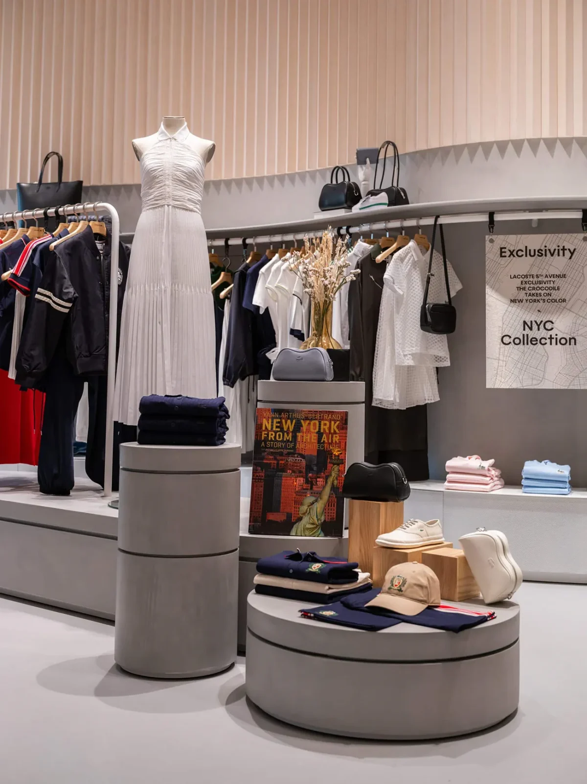 Step inside the ultra-chic Lacoste Fifth Avenue flagship
