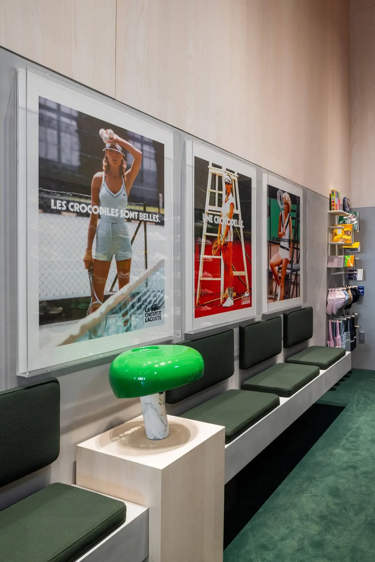 Step inside the ultra-chic Lacoste Fifth Avenue flagship