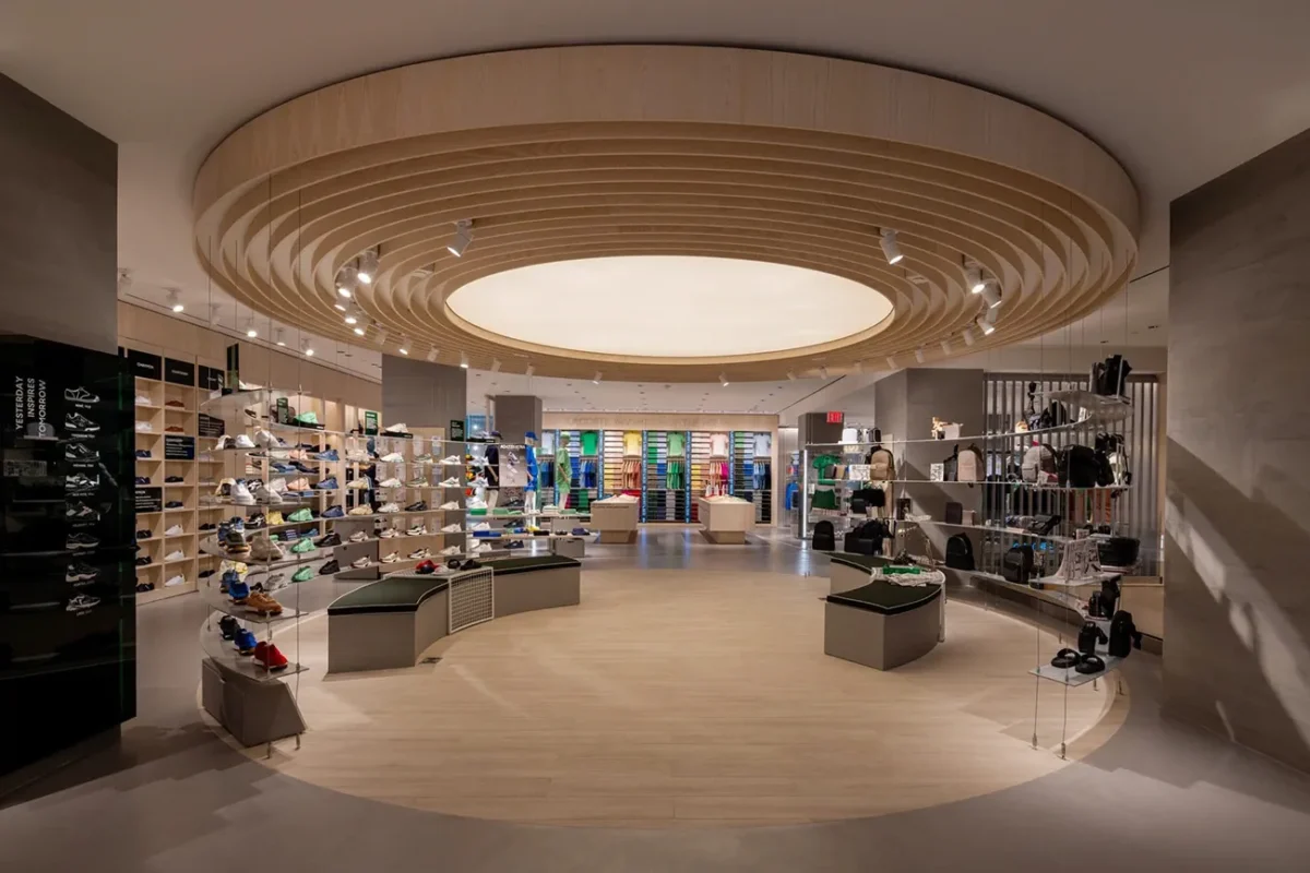 Step inside the ultra-chic Lacoste Fifth Avenue flagship
