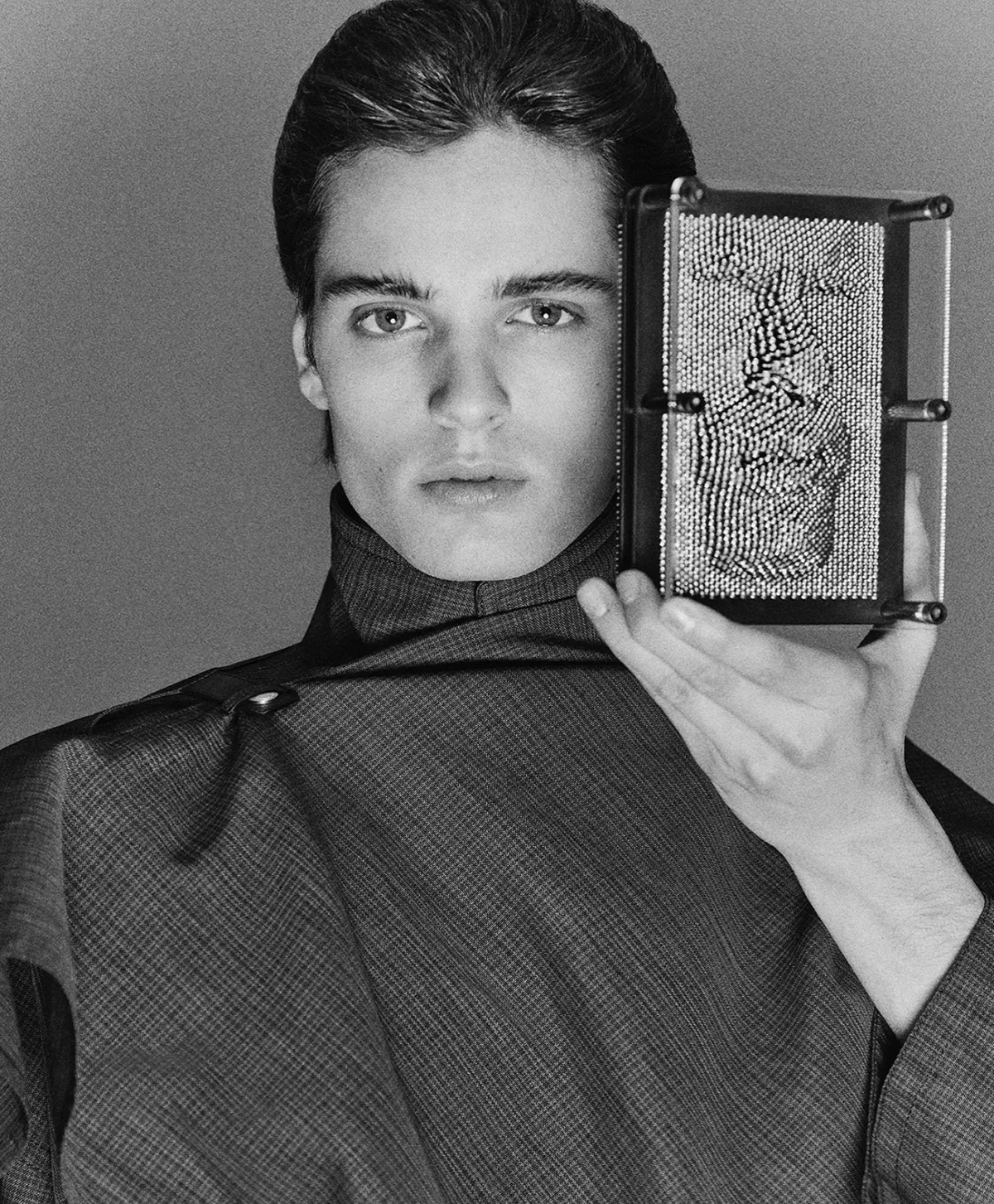 Theo Crown covers M Le magazine du Monde April 5th, 2025 by Mark Kean