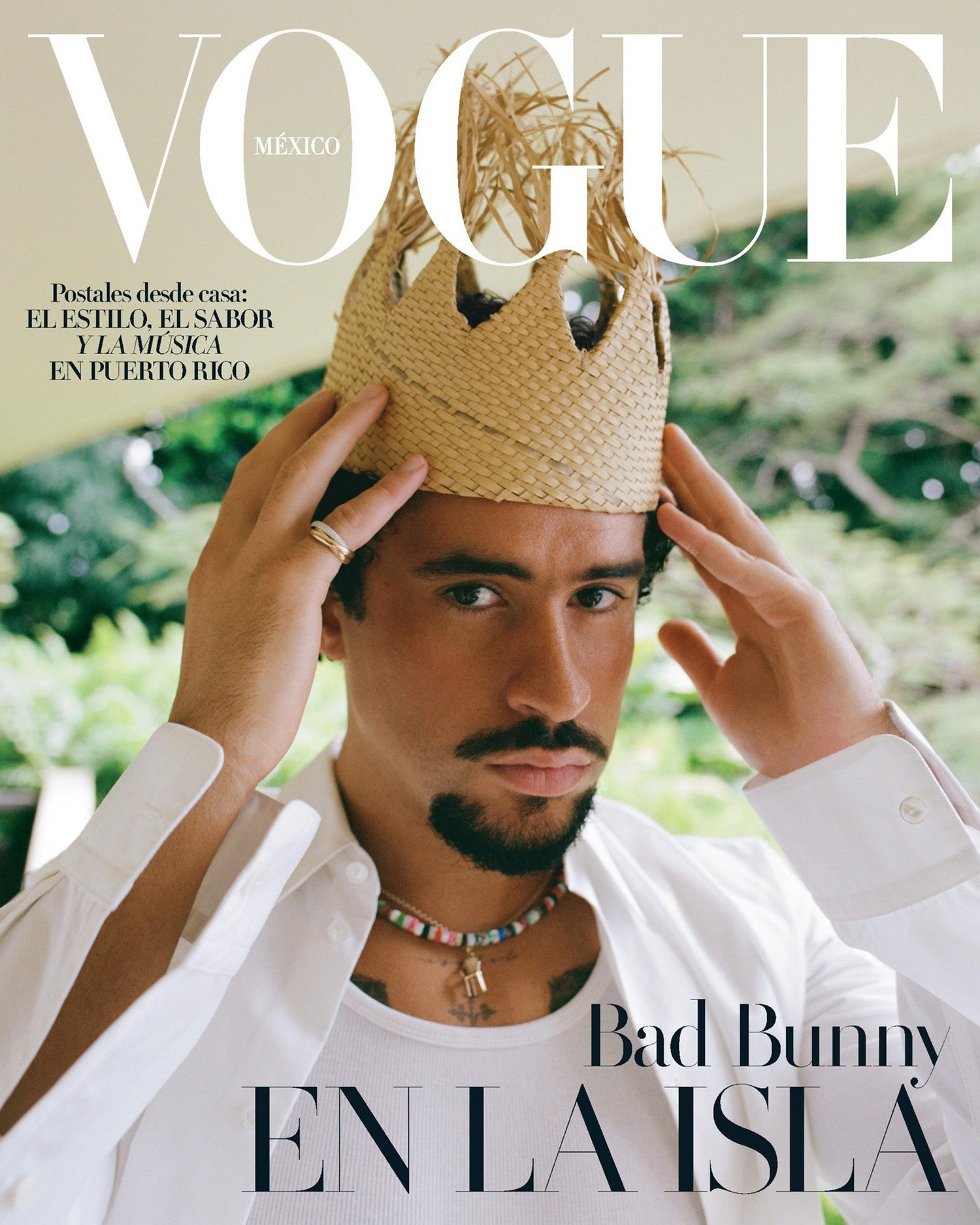 Bad Bunny covers Vogue Mexico & Latin America May 2025 by