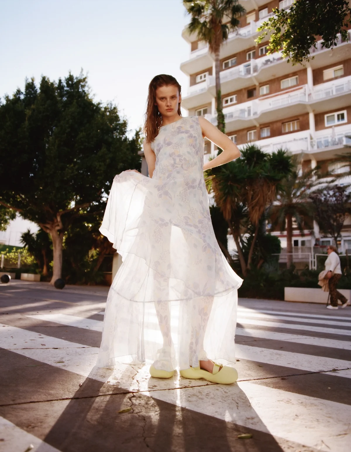 Evie Saunders covers The Sunday Times Style May 11th, 2025 by Brendan Freeman