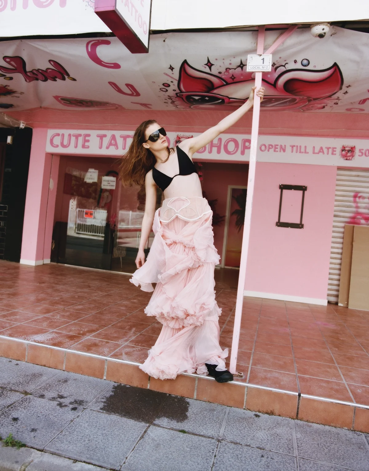 Evie Saunders covers The Sunday Times Style May 11th, 2025 by Brendan Freeman