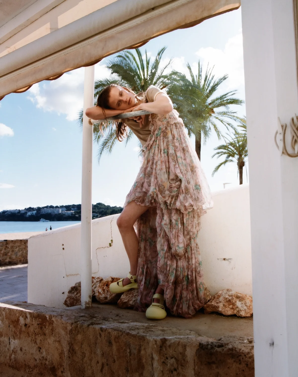 Evie Saunders covers The Sunday Times Style May 11th, 2025 by Brendan Freeman