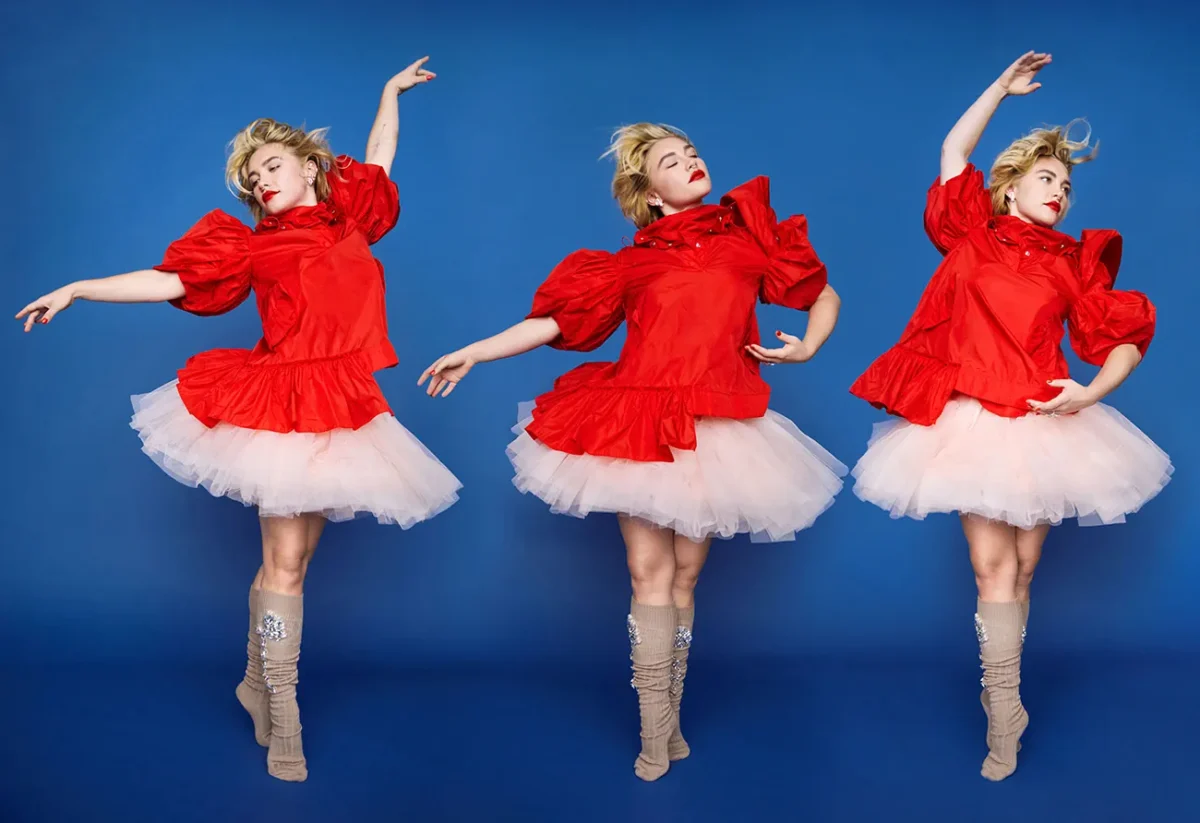 Florence Pugh covers Harper’s Bazaar UK May 2025 by Erik Madigan Heck