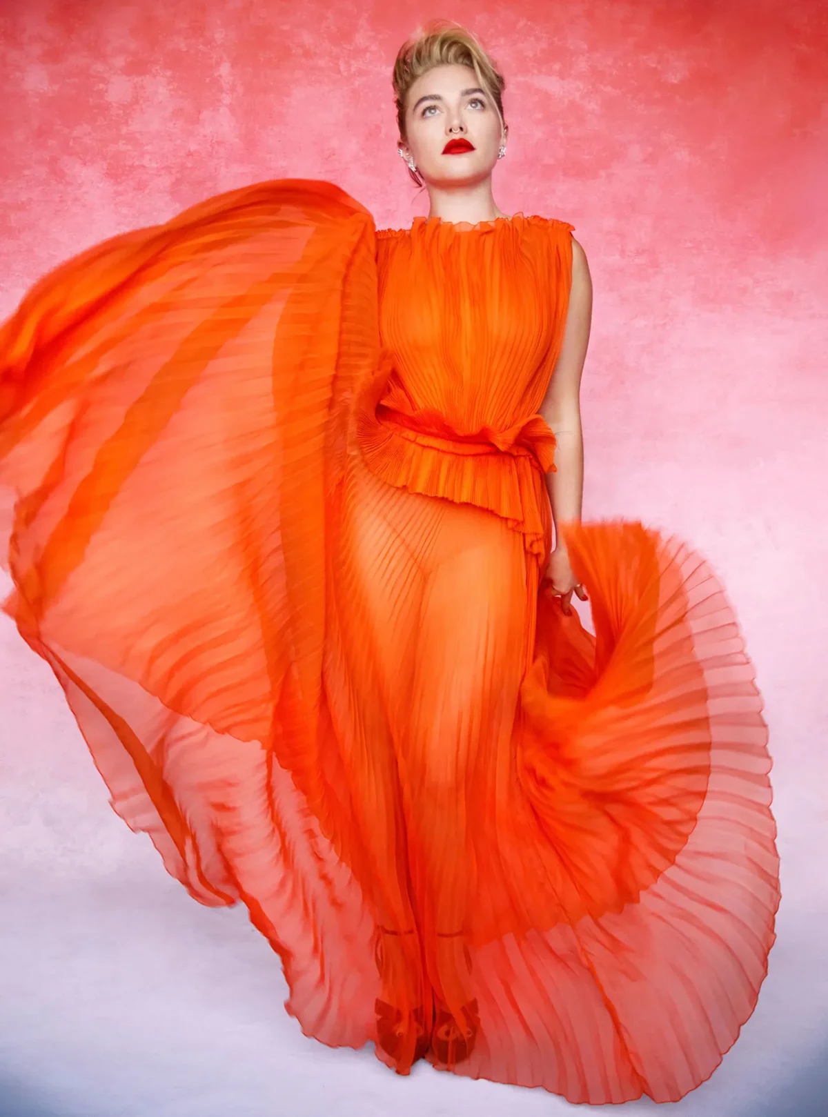 Florence Pugh covers Harper’s Bazaar UK May 2025 by Erik Madigan Heck