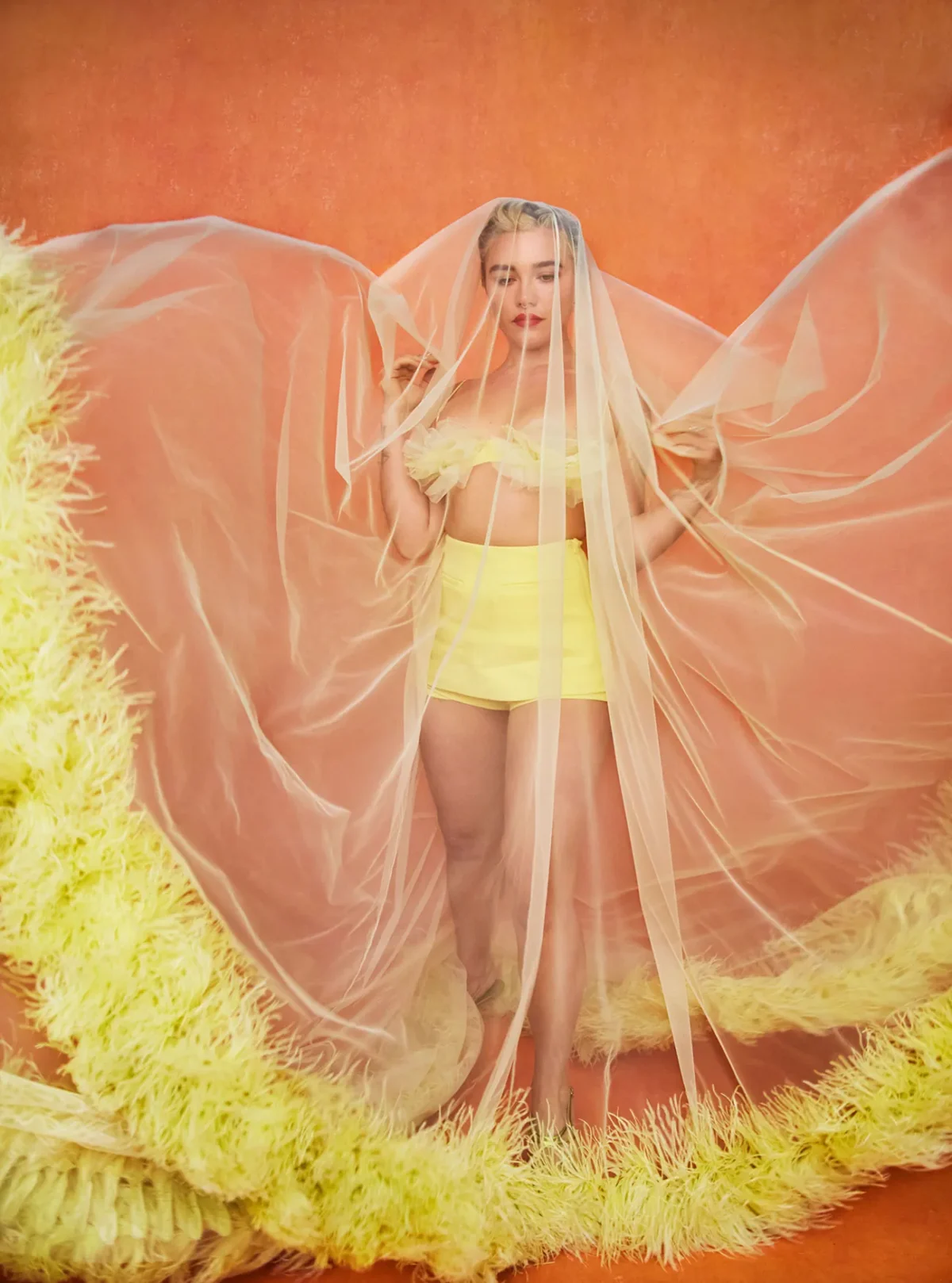 Florence Pugh covers Harper’s Bazaar UK May 2025 by Erik Madigan Heck